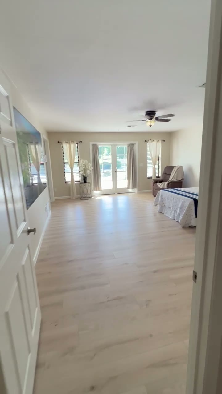 A view inside the Master Suite at Sweetwater Groves